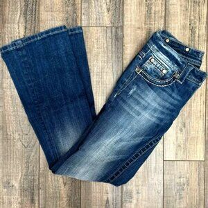 MISS ME Blue Bootcut Jeans Size 26 EUC